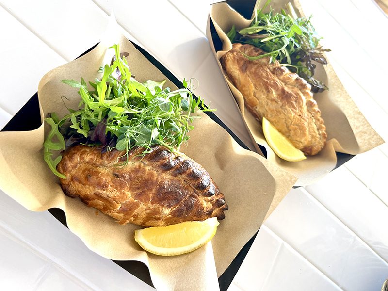 Chesil Beach Cafe Smoked Haddock Pasty