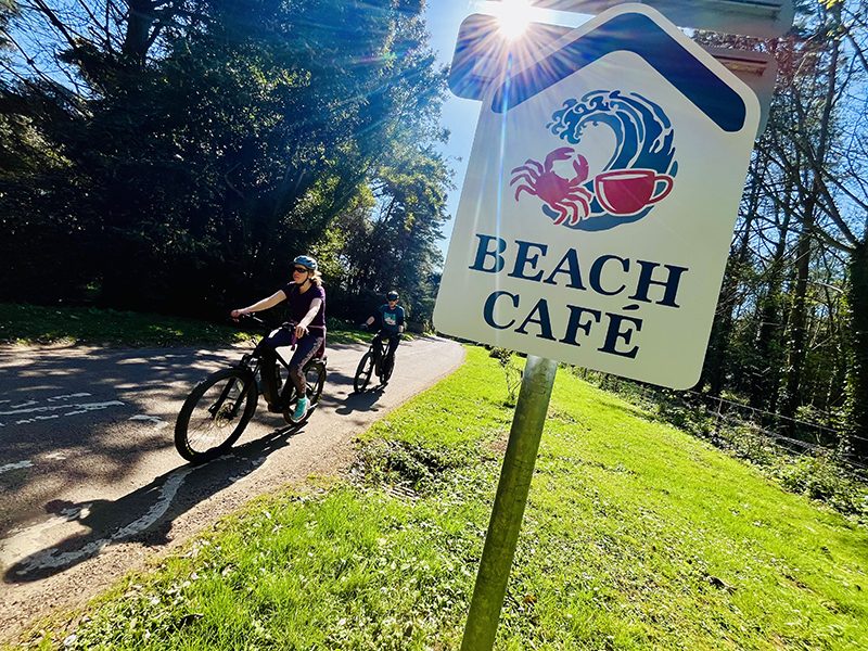 Cycle South West Coast Path Chesil Beach Cafe Abbotsbury Subtropical Gardens