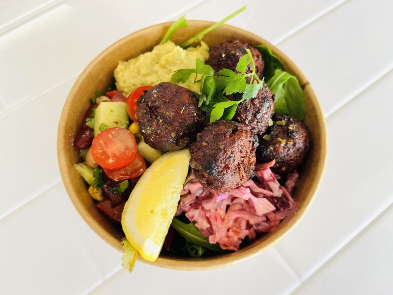 Chesil Beach Cafe Abbotsbury Beach Bowl Falafel