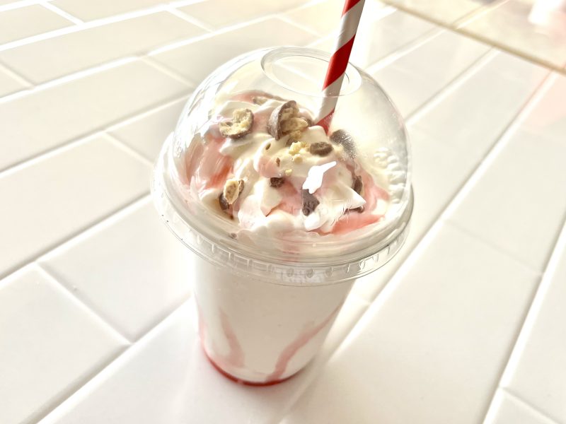 Chesil Beach Cafe Abbotsbury Milkshake