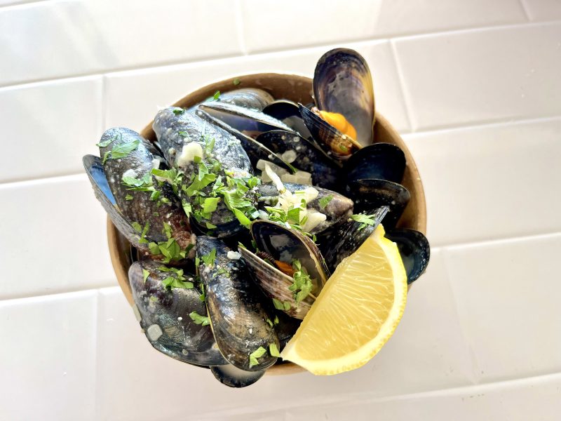 Chesil Beach Cafe Moules Mariniere