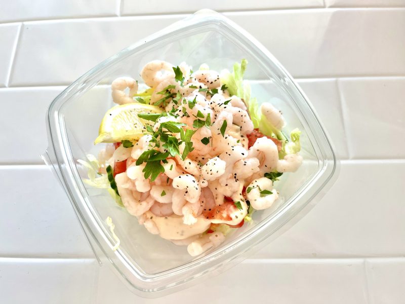 Chesil Beach Cafe Prawn Cocktail Salad