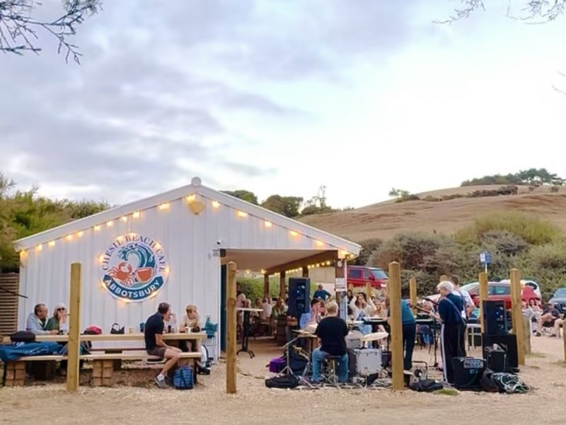 Chesil Beach Cafe Abbotsbury Dorset Live Band Venue Hire