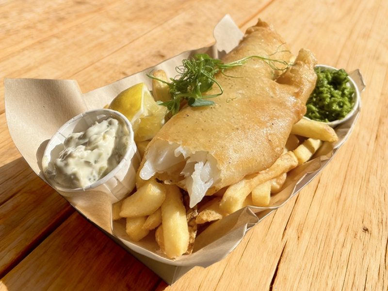 Best Fish and chips Chesil Beach Cafe Abbotsbury Dorset