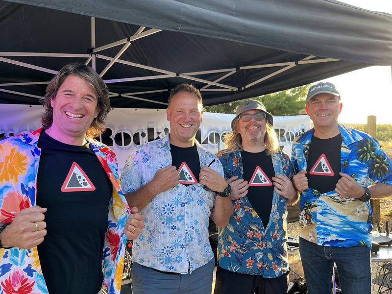 Loose Rock Live Music May Bank Holiday Abbotsbury Dorset Chesil Beach Cafe