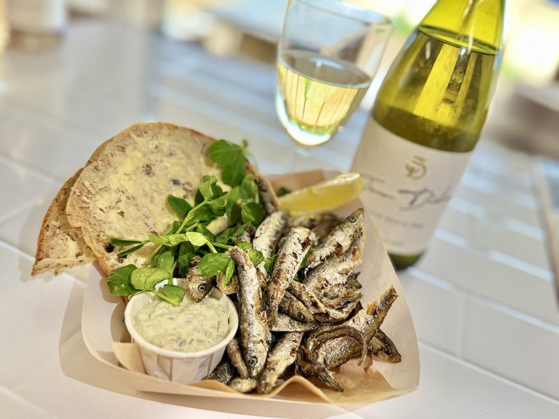 Chesil Beach Cafe Abbotsbury Dorset Best Seafood Whitebait